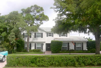 front of house from the street