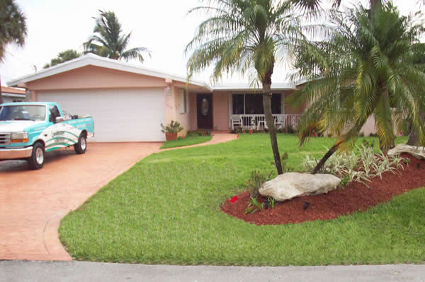 front yard mound