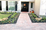 stone walkway